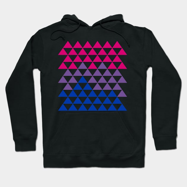 Bi Triangles Hoodie by UnderwaterSky